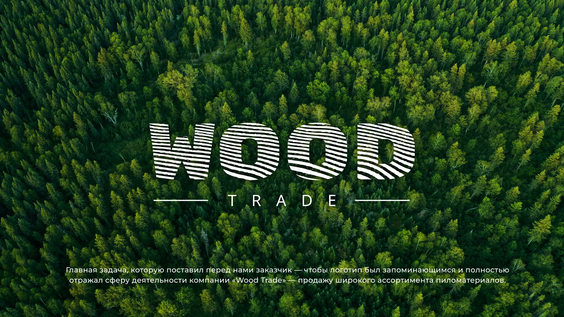 Разработка логотипа для компании «Wood Trade» в Невинномысске